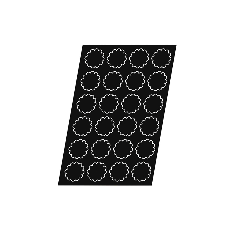 Demarle 24 Fluted Brioche 68x25mm