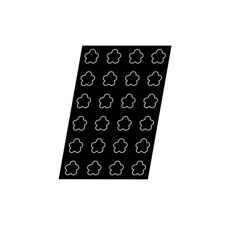 Demarle 24 Flowers 78x20mm