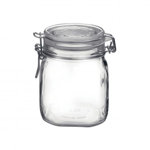 Bormioli Rocco Fido Jar 0.75Lt Clear Lid