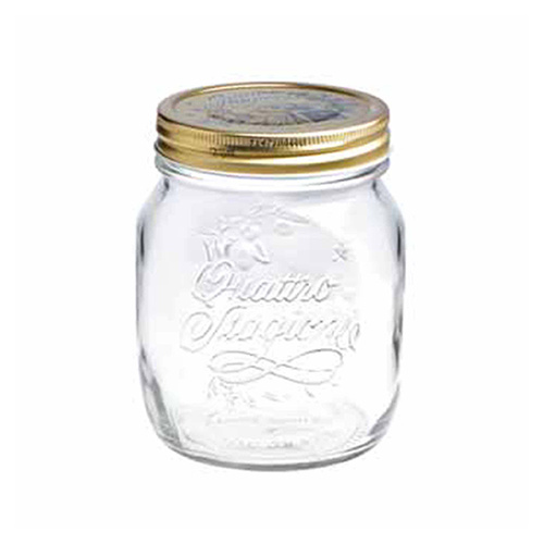 Bormioli Rocco Quattro Stagioni Jar 102mm 0.70Lt  86mm Lid