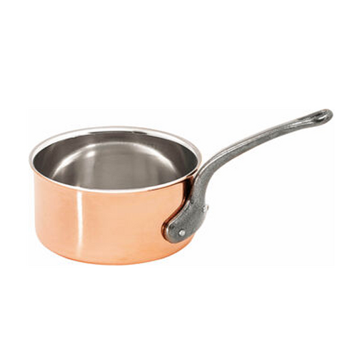 Matfer Bourgeat Saucepan 12cm Copper Stainless Steel Cast