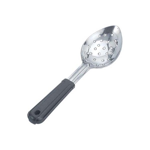 Chef Inox Basting Spoon - Stainless Steel Poly Handle Perforated 15"