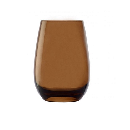 Stolzle Elements Tumbler Brown 470ml (Box of 6)