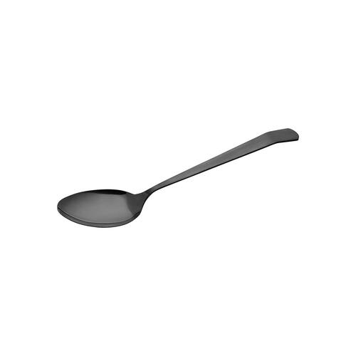 Moda Brooklyn Black PVD Solid Serving Spoon - 18/10 - 310mm