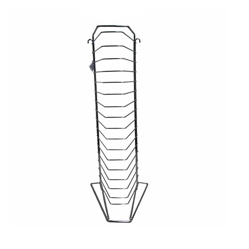 Heavy Duty Chrome Plated Steel Pizza Rack 18 Slots