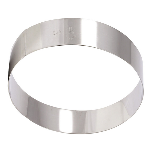 Matfer Bourgeat Cake Ring Stainless Steel 140x35mm