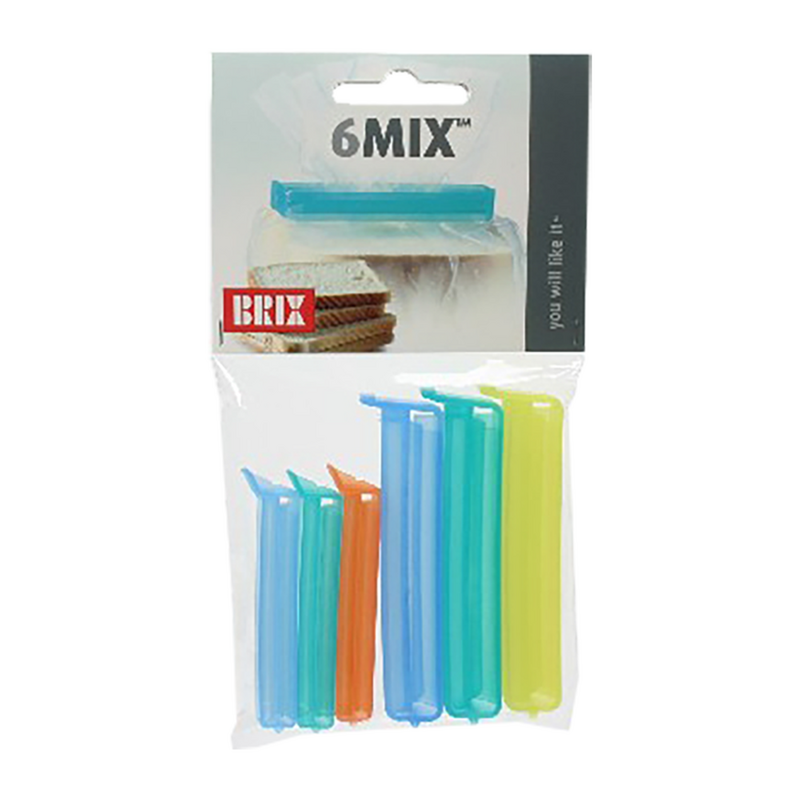 Brix 6 Mix Bag Closures – Pack of 6