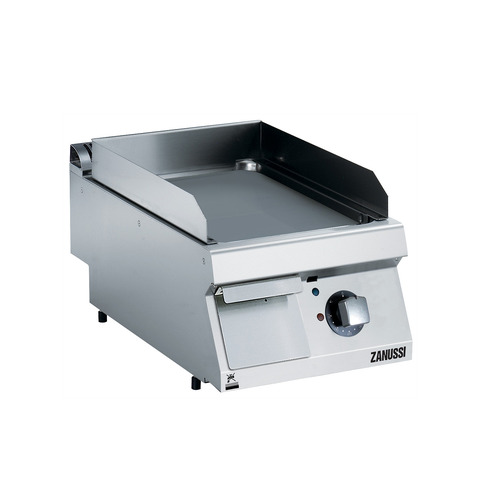 Zanussi EVO700 Electric 400mm Smooth Polished Chrome Plate Fry Top