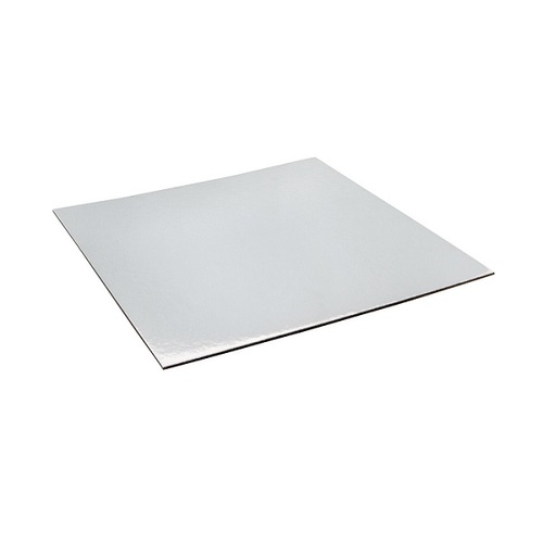 Square Cake Foil Board Silver - 12" (Box of 50)