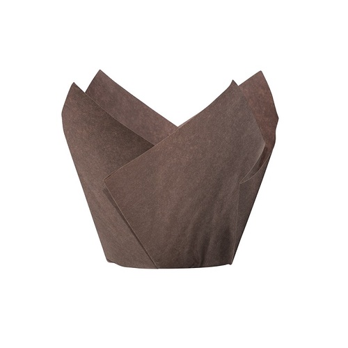 Takeaway Muffin Wrap Brown - 60 x 50mm (Pack of 250)