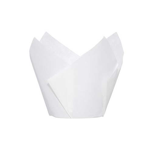 Takeaway Muffin Wrap White - 60 x 55mm (Pack of 250)