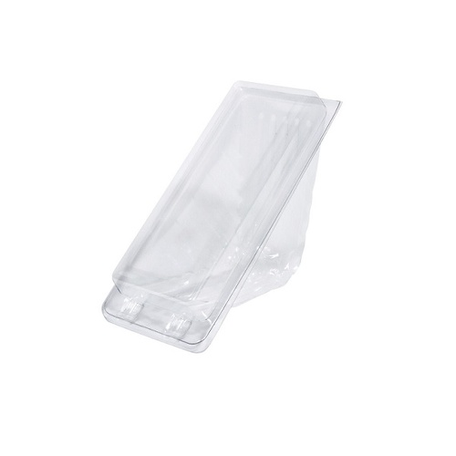 Small Sandwich Wedge PVC Clear - 165 x 73 x 80mm (Box of 500)