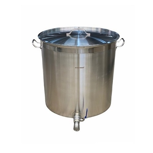 Stainless Steel Stock Pot With Dispenser 169L -  600Hx 600(Ø)
