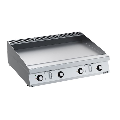 Zanussi EVO900 Electric 1200mm Smooth Chromium Plate Fry Top - HP