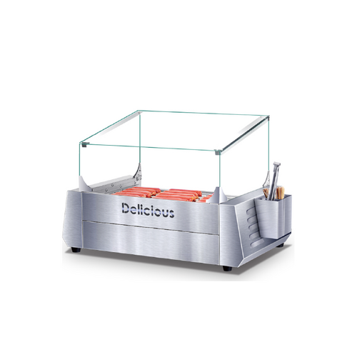 KK Electric Hot Dog Roller 7 Rolls - 600x330x405mm 