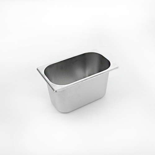 KK Gastronorm Steam Pan Stainless Steel 1/4 Size 265x162x150mm