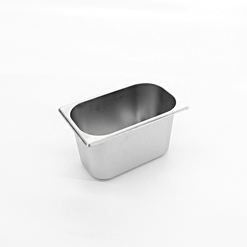 KK Gastronorm Steam Pan Stainless Steel 1/4 Size 265x162x100mm