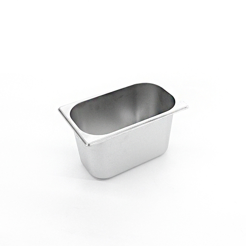 KK Gastronorm Steam Pan Stainless Steel 1/4 Size 265x162x65mm