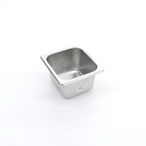 KK Gastronorm Steam Pan Stainless Steel 1/6 Size 176x162x100mm 