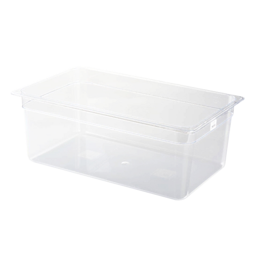 Gastronorme Pan - PolyCarbonate 1/1 - Clear - 150mm 