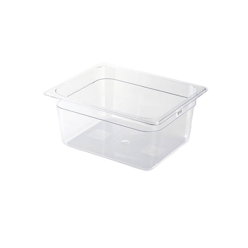 Gastronorme Pan - PolyCarbonate 1/2 - Clear - 150mm 