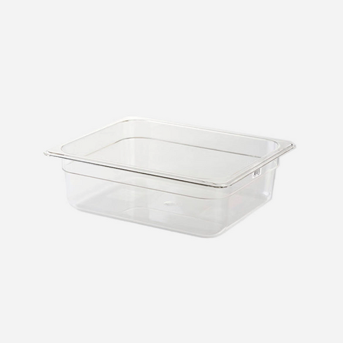 KK Gastronorm Steam Pan Clear PC 1/2 Size 325x265x100mm
