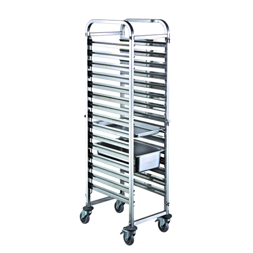 Gastronorme Pan Trolley 2/1 - 16 Tiers - Single Row
