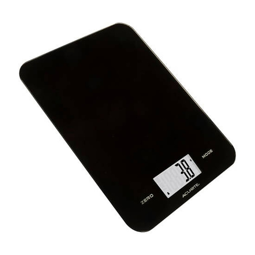 Acurite Large Slim Line Digital Scale 1g-8kg Black