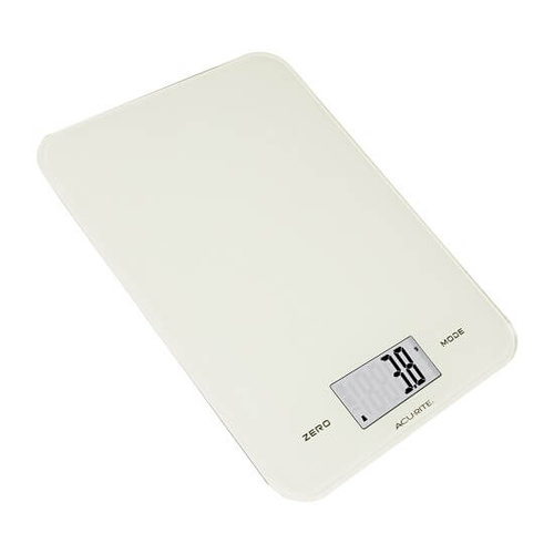 Acurite Large Slim Line Digital Scale 1g-8kg White