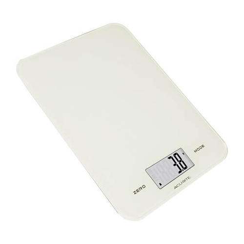 Acurite Large Slim Line Digital Scale 1g-8kg White