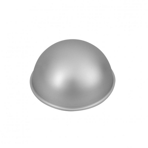 Bakemaster Silver Anodised Hemisphere Cake Pan 150x75mm