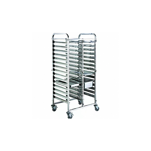 KK 1/1 Gastronorme Pan Trolley - 740x550x1735mm 
