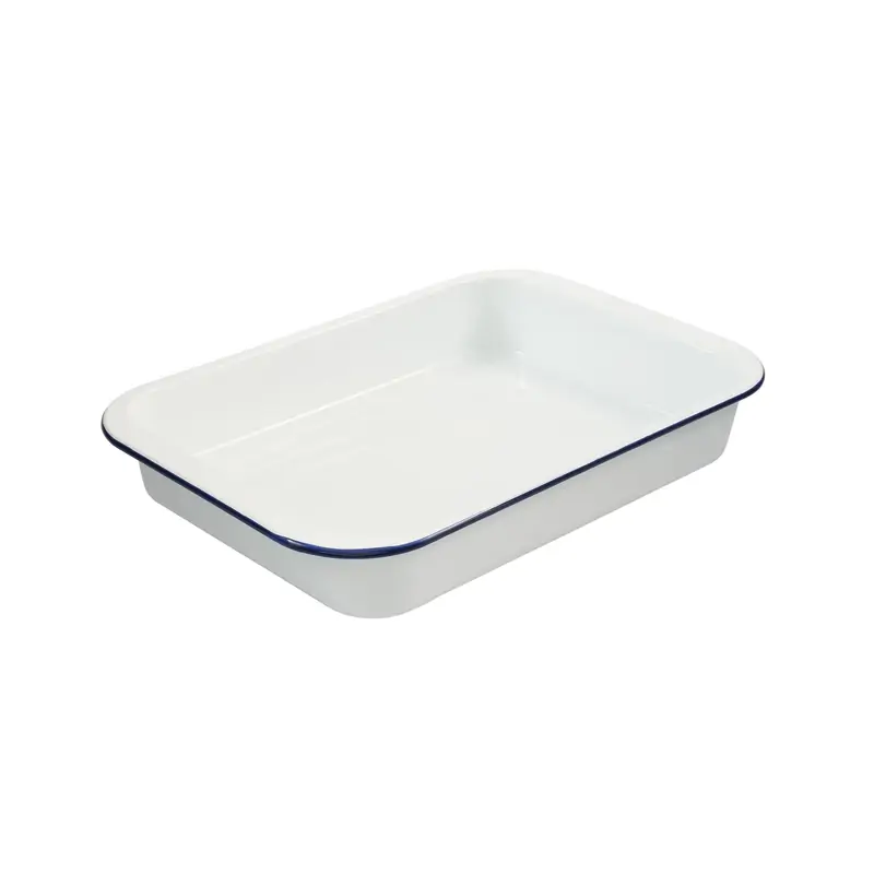 Bakemaster Enamel Bake Roast Pan 350x240x50mm