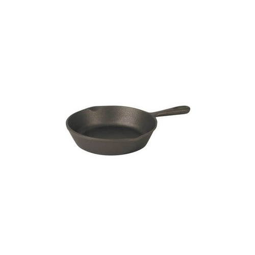 Round Skillet - Plain 200mm Cast Iron 