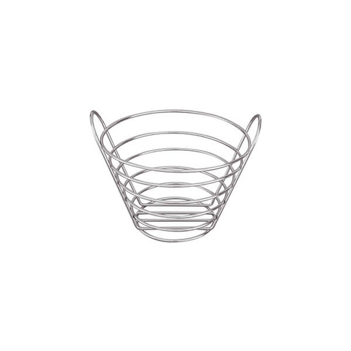 Round Multi - Purpose Basket 200x130mm Chrome Plated