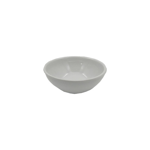 Melamine Bevel Bowl 9.5cm - White