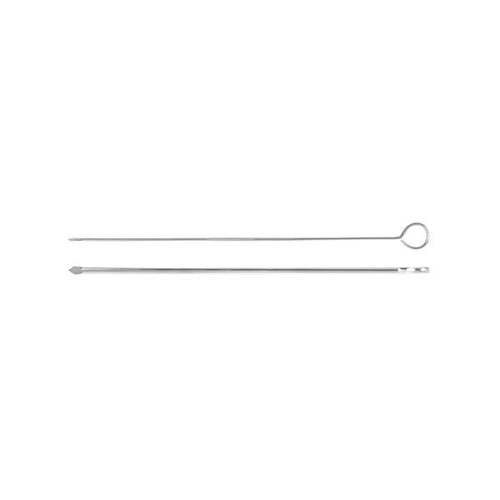 Skewers Flat 350mm Stainless Steel (Pack of 12)