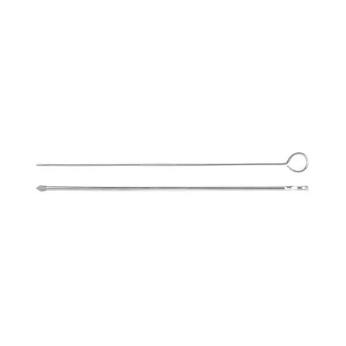 Skewers Flat 400mm Stainless Steel (Pack of 12)