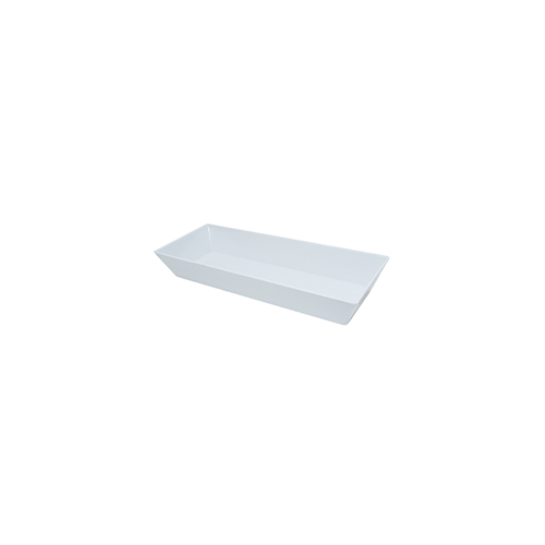 Coucou Melamine Rectangular Deep Bowl 50x20cm White