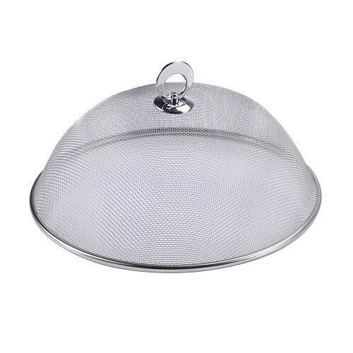 Appetito Stainless Steel Round Mesh Food Cover 35cm