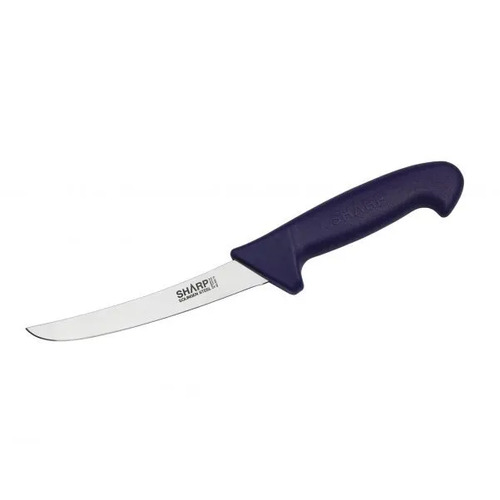 Sharp Boning Knife Wide Curved Blade 15cm - Blue (Box of 5)