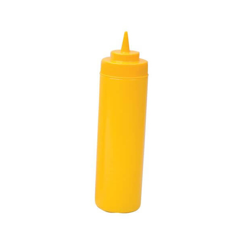 Squeeze Bottle - Wide Mouth 720ml Yellow 