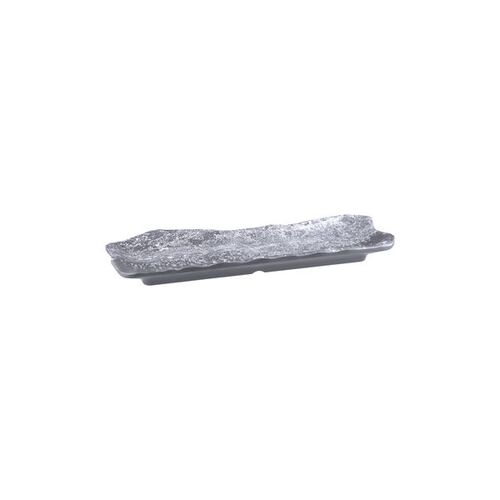 Cheforward Endure Oblong Plate 270x112mm - Weathered Pewter