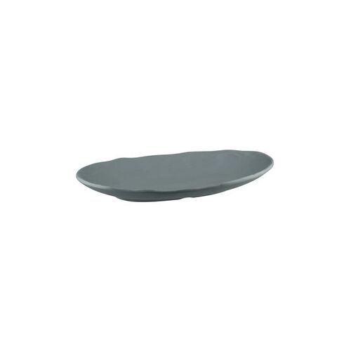 Cheforward Endure Oval Plate 260x156mm - Weathered Onyx (Box of 12)