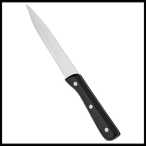 Ken Hands Steak Knife Cavalry Bakelite Black 23.4cm (Box of 12)