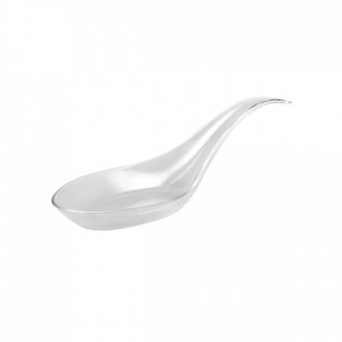 Chinese Spoon 120mm / 10ml Clear Plastic  (Pack of 100)