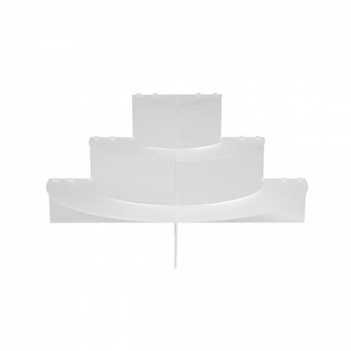 Display Stand - Cake 305x305x610mm Clear 