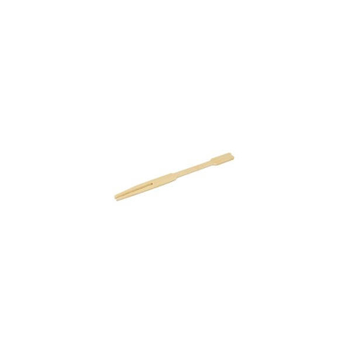 Trenton Disposable Cocktail Fork 90mm Bamboo (Box of 100)