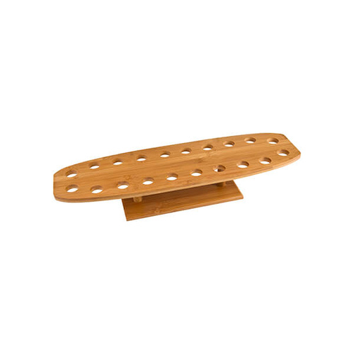 Trenton Disposable Cone Holder - 20 Hole Bamboo