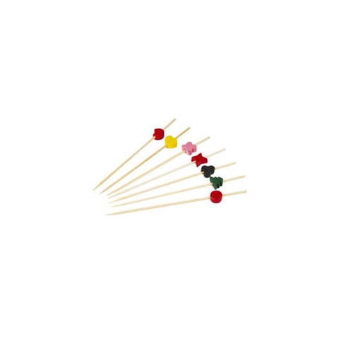 Party Pick - Assorted Designs 120mm Bamboo (Box of 1200)